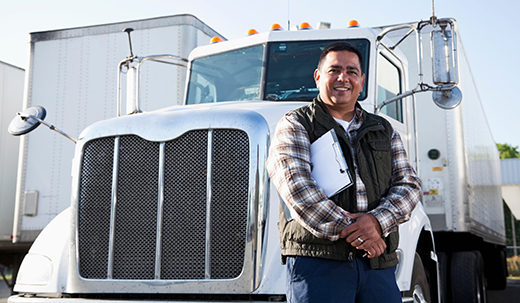 CDL-A driver advancing career in trucking industry